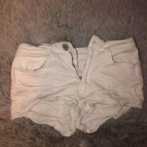 White Shorts